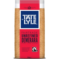 Tate & Lyle Unrefined Demerara Sugar 500g