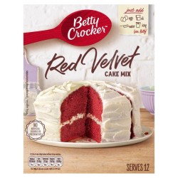 Betty Crocker Preparado de Pastel Red Velvet 425g