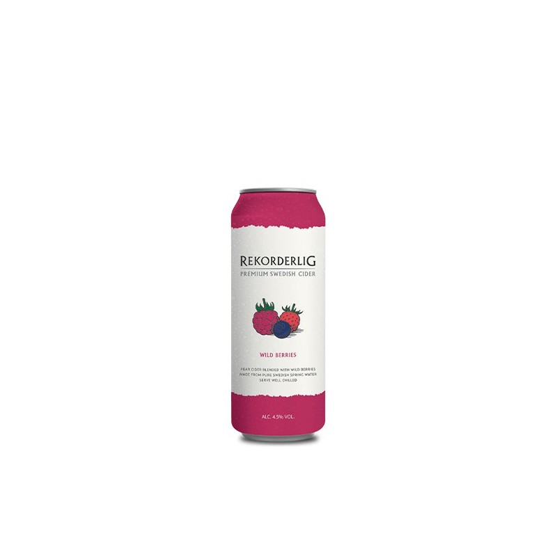 Rekorderlig Sidra Frutas del Bosque Lata 500ml