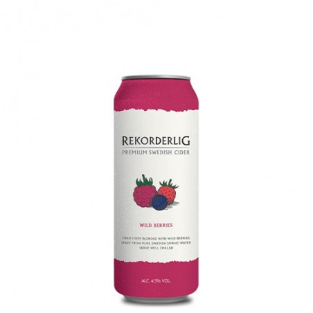 Rekorderlig Wild Berries Cider Can 500ml
