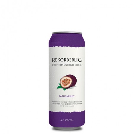 Rekorderlig Passionfruit Cider Can 500ml