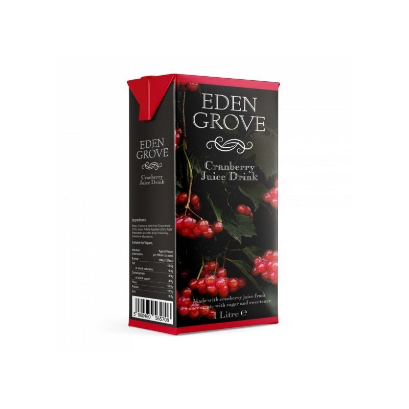 Bebida de Zumo de Arandanos Eden Grove 1L