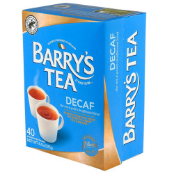 Bolsitas de té descafeinadas Barrys 40's 125g