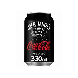 Jack Daniels & Coca-Cola lata 330ml