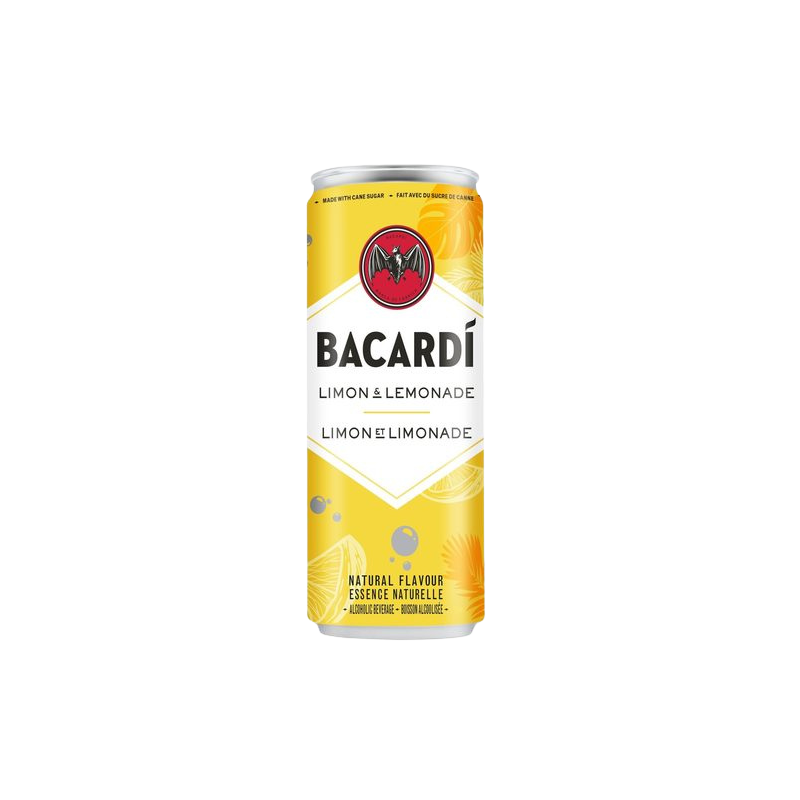 Bacardí Limon & Lemonade Can 250ml