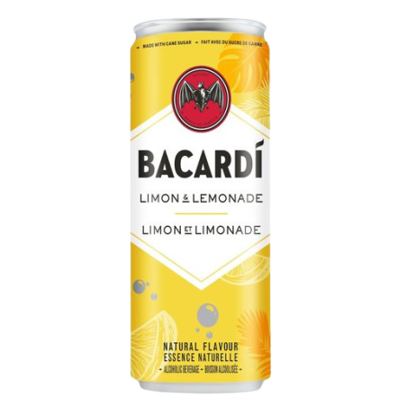 Bacardí Limon & Lemonade Can 250ml