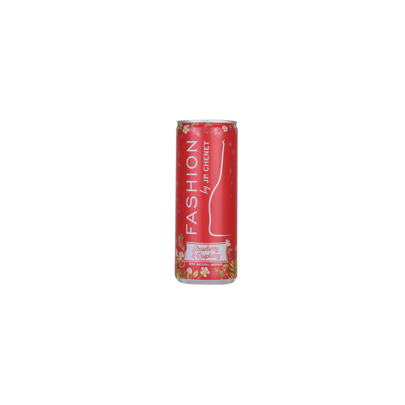 Vino Espumoso JP Chenet Fashion Fresa y Frambuesa Lata 250ml