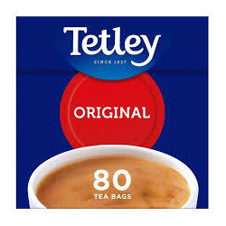 Tetley 80 bolsitas de té 250g