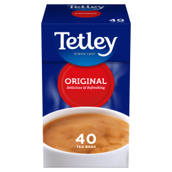 Tetley 40 bolsitas de té 125g