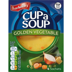 Batchelors Cup A Soup Golden Vegetable 4 Pack 82g