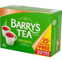 Barry's 80+20 Bolsitas de té mezcla original 300g