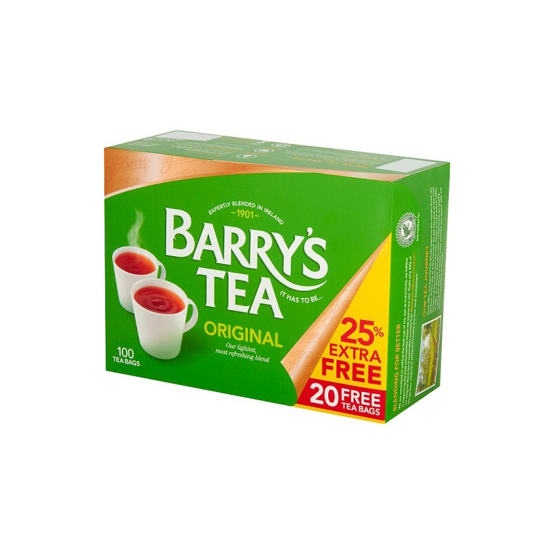 Barry's 80+20 Bolsitas de té mezcla original 300g