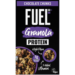 FUEL10K Chocolate Chunks Granola Breakfast Cereal 400g