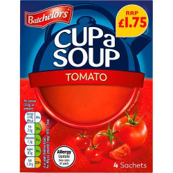 Batchelors Cup A Soup Tomato 4 Pack 93g