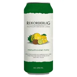 Rekorderlig  Sidra de piña, kiwi y yuzu en lata de 500 ml