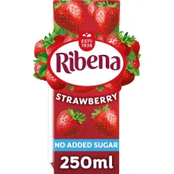 Ribena zumo de fresa sin azúcares anadidos 250ml