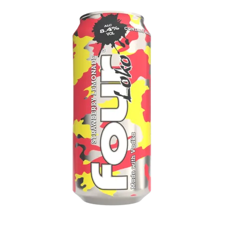 Four Loko Limonada de fresa lata 440ml