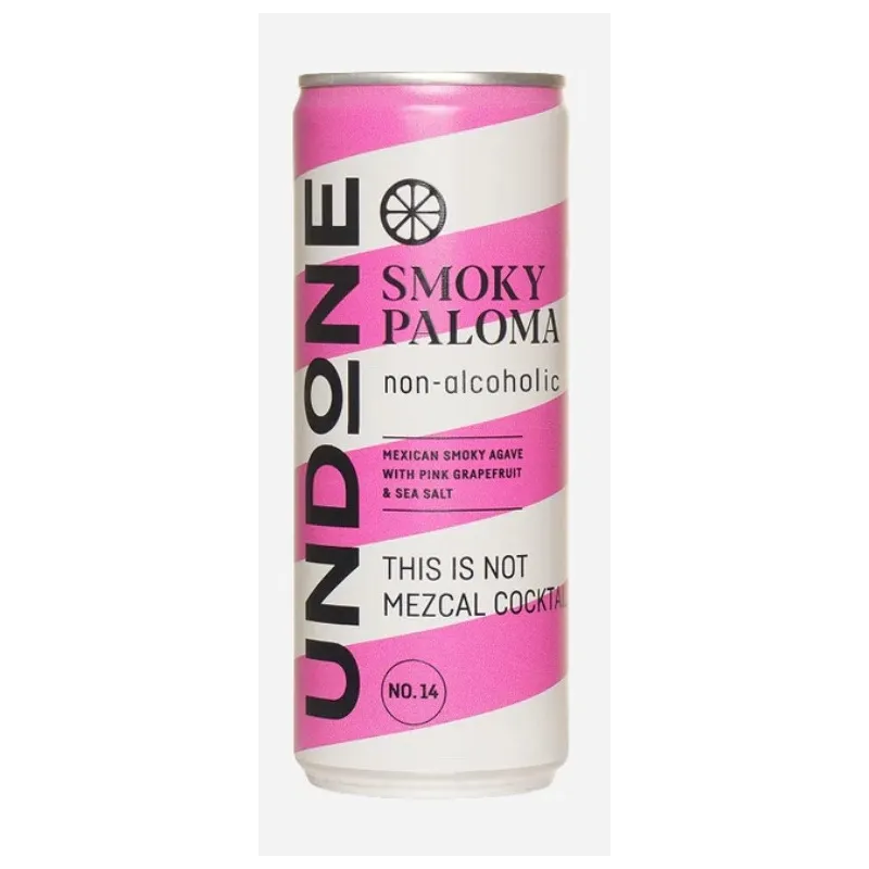 Undone Non Alcoholic Smoky Paloma 250ml