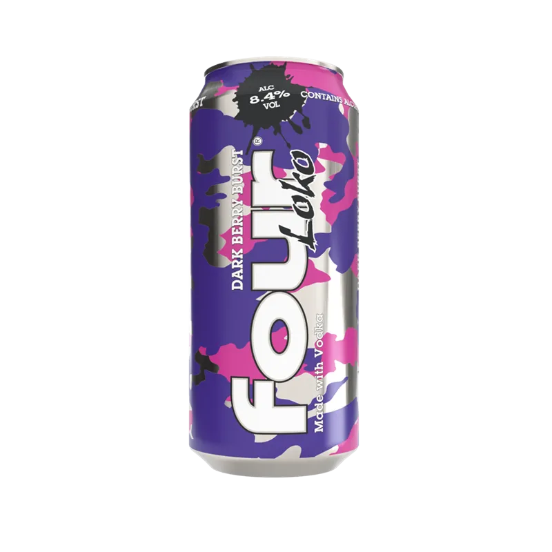 Four Loko Bayas Oscuras Azul Lata 440ml