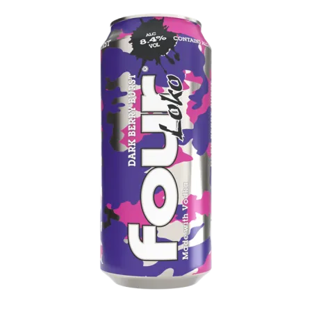 Four Loko Bayas Oscuras Azul Lata 440ml